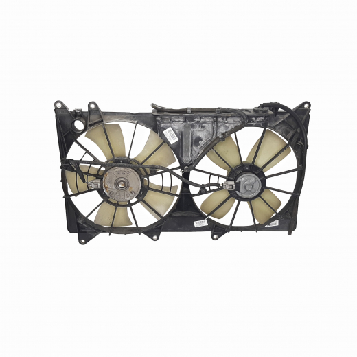 Вентилятор радиатора Toyota Altezza '98-'05 (1G-FE) цельный 2 вентилятора контрактный