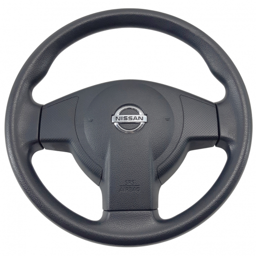 Руль Nissan Elgrand '02-'10 Airbag (4 луча. кожа, под дерево) Контрактный