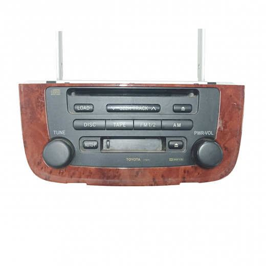 Магнитофон/ мультимедиа система fm/ tape/ cd Toyota Kluger '00-'07 контрактная