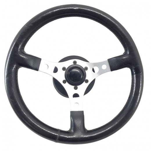 Руль Honda Accord/ Torneo / Isuzu Aska '97-'02 Без airbag (3 луча, кожа, SPORT) Контрактный