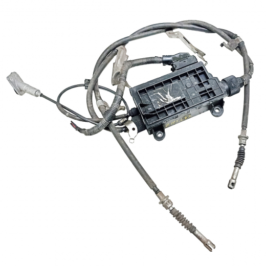 Блок стояночного тормаза Toyota Avensis '08-'11 левый+правый (диск) в сборе с тросами контрактный