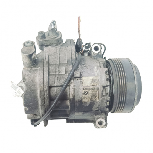Компрессор кондиционера BMW X5 '00-'06/ X5 '07-'13/ 5 Series '03-'10/ 6 Series '04-'10/ 7 Series '01-'08 (N62B48) с э/магн. муфтой контрактный