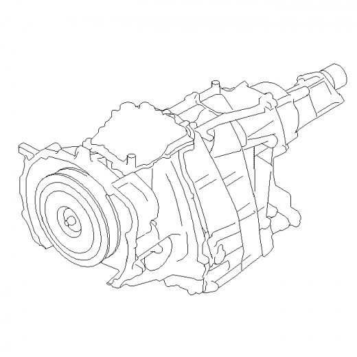 Вариатор (CVT) TR580D59BA для Subaru Levorg '14-'20 ДВС (FB16E) контрактная ( 4WD)