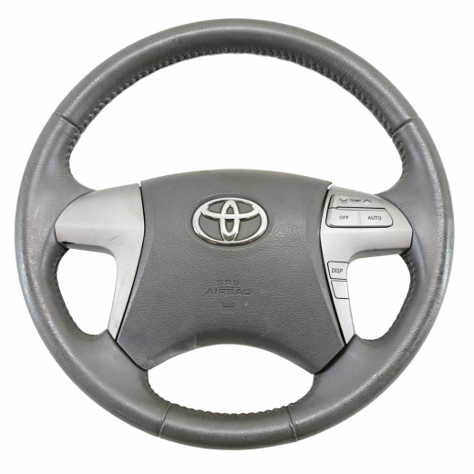Руль Toyota Camry '06-'11 Airbag (4 луча, кожа, кнопки) Контрактный