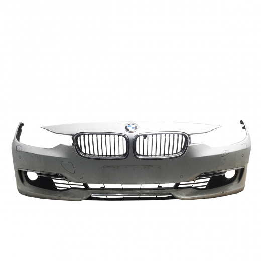 Бампер передний BMW 3 Series '11-'15 под омыватели контрактный 