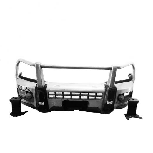 Бампер передний Toyota Land Cruiser Prado '02-'09 bull bar силовой/ кенгурин/ повторители контрактный 