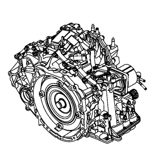 Вариатор (CVT) F1CJA12AZ для Mitsubishi Delica D5 '07-'08 ДВС (4B12) контрактная ( 2WD)