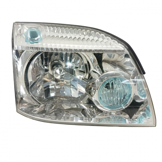 Фара Nissan X-Trail '05-'07 правая ксенон хром, синий габарит (16-70) контрактная 