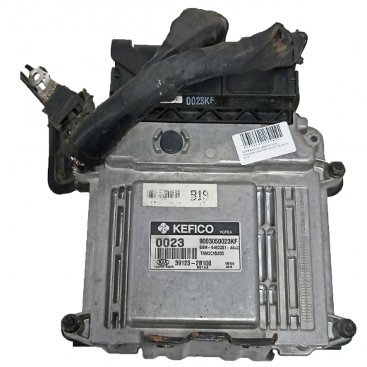 Компьютер двигателя Kia Soul '08-'14 (G4FC) контрактный 39123-2B100