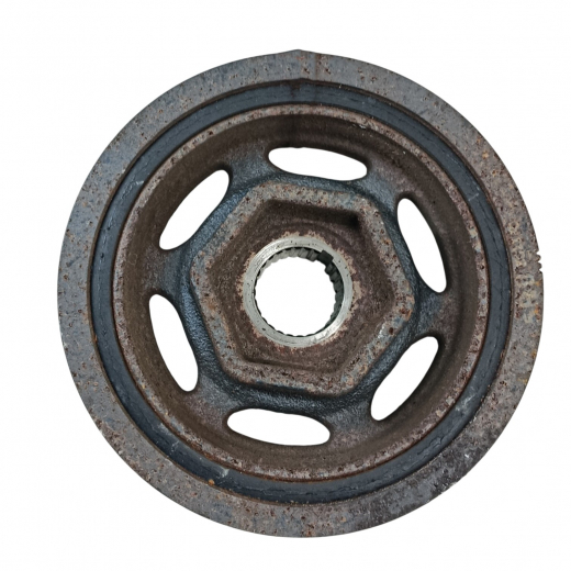 Шкив коленвала Honda Fit '13-'20/ Vezel '13-'21 (L13B i-VTEC, L15B i-VTEC)  контрактный