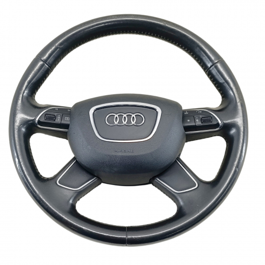 Руль Audi A6 / A7 '10-'18/ A6 Allroad '12-'19 Airbag (4 луча, кожа, кнопки) Контрактный