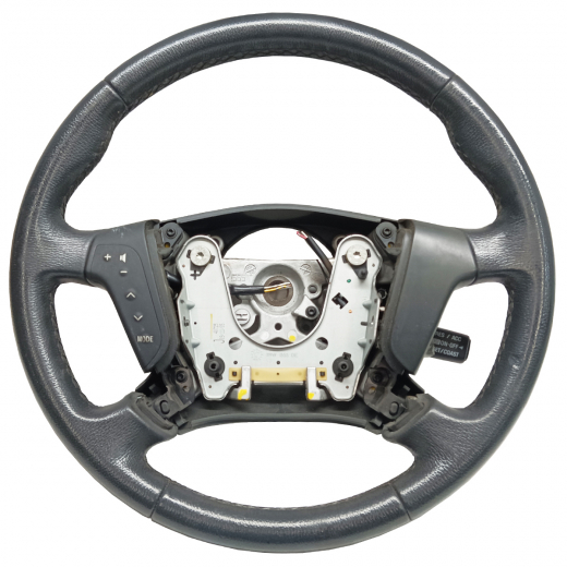 Руль Toyota Avensis '03-'08 Airbag (4 луча, кожа, кнопки аудио, круиз) Контрактный