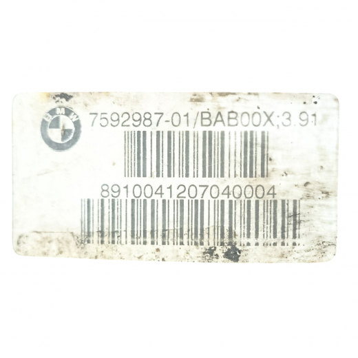 Редуктор моста задний BMW X1 '09-'15 (N20B20, N52B30) AT (3.91) контрактный