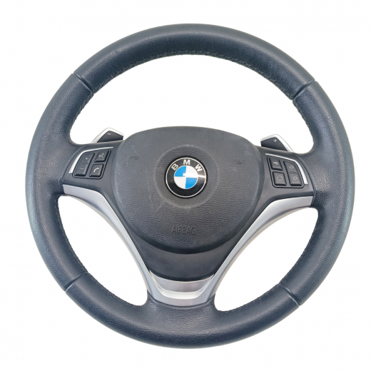 Руль BMW X1 '09-'15 Airbag (3 луча, кожа, кнопки кпп) Контрактный