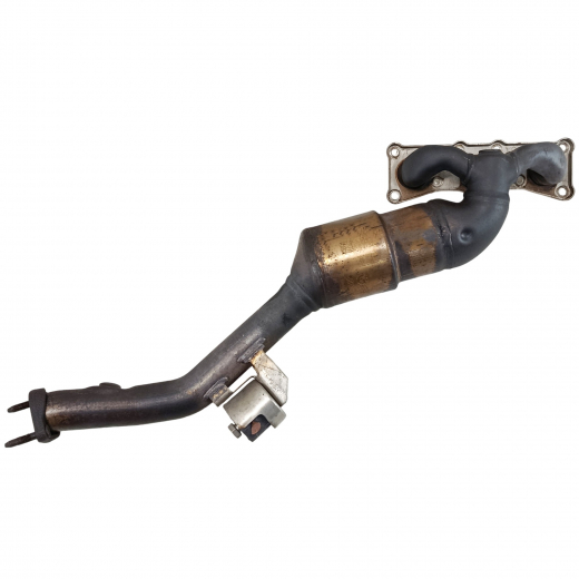 Коллектор выпускной BMW X1 '09-'15 (N52B30A) передний (в сборе с катализатором) контрактный