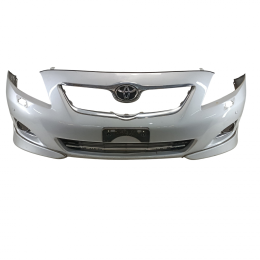 Бампер передний Toyota Corolla (EU-spec)  '06-'10 под омыватели контрактный  Sedan