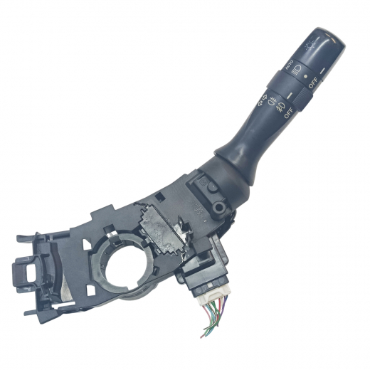 Переключатель подрулевой правый Toyota Prius '03-'09, Prius '09-'15, Prius Alpha '11-'25, Corolla '06-'13, Vitz '10-'20, Allion '07-'21, Auris '06-'12, Axio '06-'12, Axio '12-'25, Estima '06-'25, Fielder '06-'12, Fielder '12-'25, IQ '08-'16, Noah '07-'14, Porte '12-'25, Premio '07-'25, Probox '14-'25, Ractis '05-'10, Ractis '10-'16, Rumion '07-'15, Sienta '15-'22, Succeed '14-'25, Wish '09-'17, Voxy '07-'14, Mazda Familia Van '18-'25, Subaru Trezia '10-'16 свет, туманки контрактный