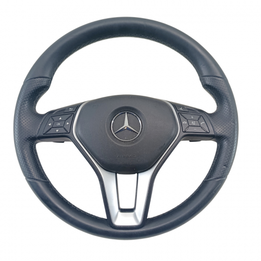 Руль Mercedes-Benz E '09-'16 Airbag (3 луча, кожа, кнопки) Контрактный