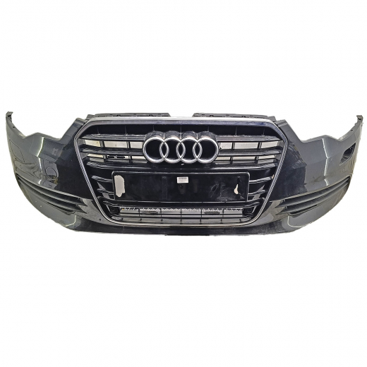 Бампер передний Audi A6 '10-'14 в сборе с решеткой контрактный