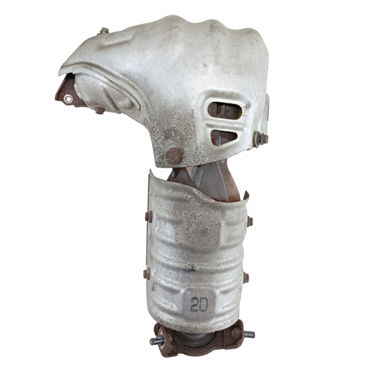 Коллектор выпускной Toyota Camry '11-'18 (2AR-FE) в сборе с катализатором контрактный