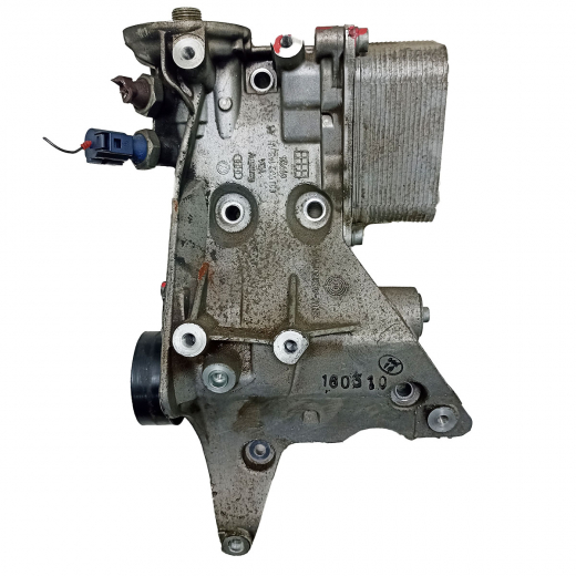 Маслоохладитель/ радиатор Volkswagen Jetta '10-'19, Passat '10-'15, Tiguan '08-'17, Beetle '11-'26, Passat Сс '08-'11, Passat Сс '11-'16, Skoda Octavia '08-'13, Superb '08-'15, Audi A3 '03-'12 (CCZC, CDAA, CDAB, CBFA) контрактный