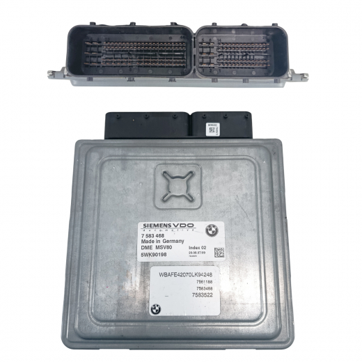 Компьютер двигателя BMW X5 '07-'13 (N52B30AF) 4WD AT контрактный 7583468