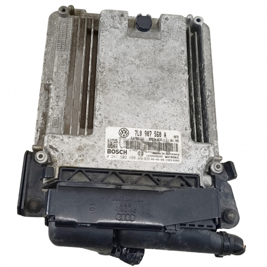 Компьютер двигателя Volkswagen Touareg '02-'10/ Audi Q7 '06-'15 (BAR) контрактный 7L0907560A