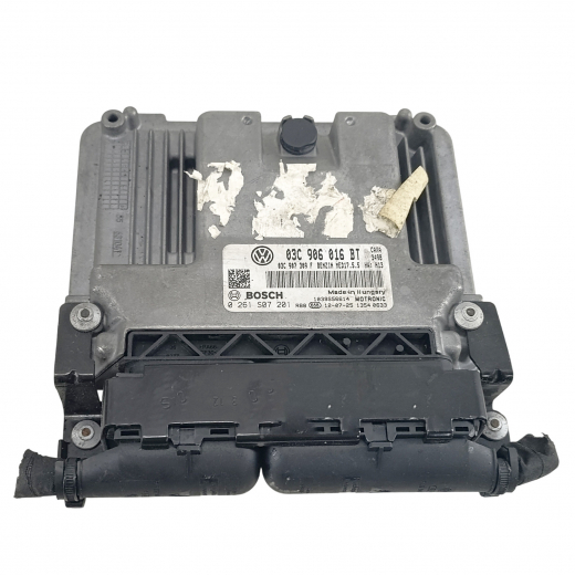 Компьютер двигателя Volkswagen Golf Plus '05-'14/ Jetta '10-'19/ Passat '10-'15/ Scirocco '08-'15/ Skoda Octavia '08-'13 (CAXA) 2WD DSG контрактный 03C906016BT