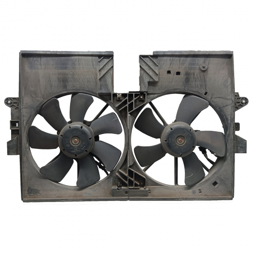 Вентилятор радиатора Mazda Tribute '00-'12/ Ford Escape '00-'06 (YF-DE, L3-DE) цельный 2 вентилятора контрактный