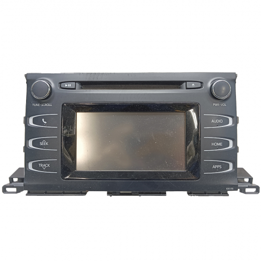 Магнитофон/ мультимедиа система fm/ cd Toyota Highlander '13-'16 контрактная