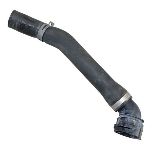 Патрубок радиатора охлаждения Volkswagen Touareg '02-'10 (AZZ, BMV, BRJ, BMX) нижний Контрактный