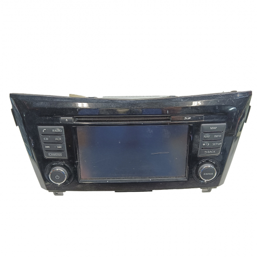 Магнитофон/ мультимедиа система fm/ cd/ aux Nissan X-Trail '13-'22 контрактная