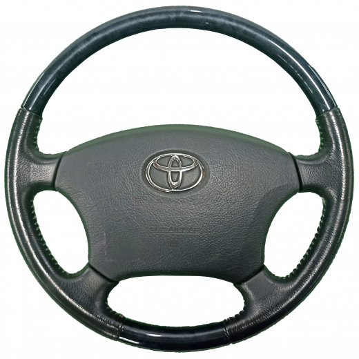 Руль Toyota Noah/ Voxy '04-'07 Airbag (4 луча, кожа, косточка) Контрактный