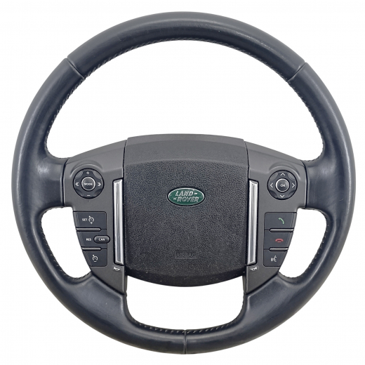 Руль Land Rover Freelander '06-'14 Airbag (4 луча, кожа, кнопки) Контрактный