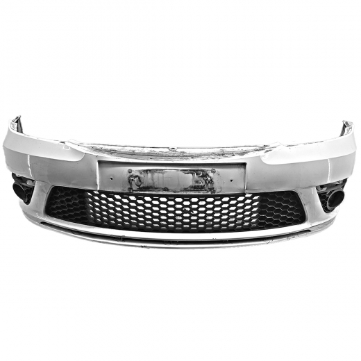 Бампер передний Skoda Octavia '08-'13 под круглые туманки контрактный 