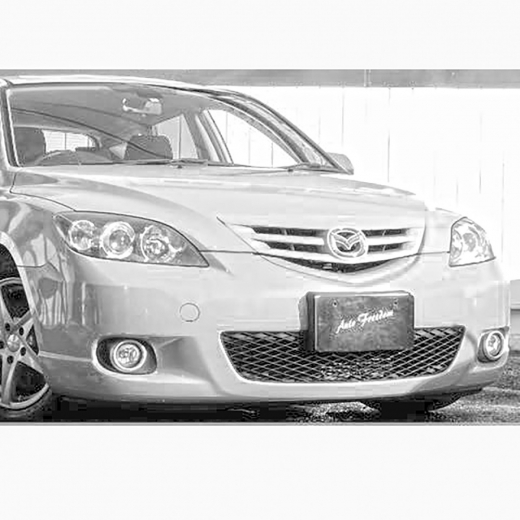 Бампер передний Mazda 3/ Axela '03-'06 Sport контрактный HB