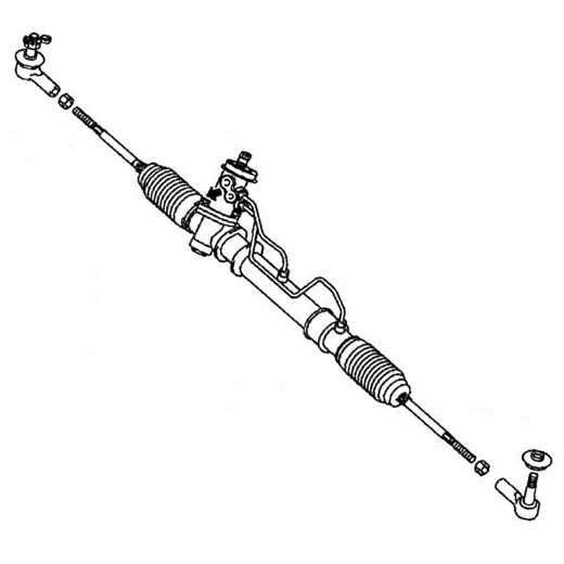 Рейка рулевая Mitsubishi Libero '92-'02/ Mirage '95-'00/ Lancer '95-'00 контрактная правый руль