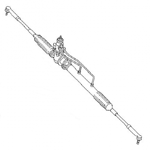 Рейка рулевая Nissan Primera '90-'96 (FHP10) контрактная правый руль 2WD
