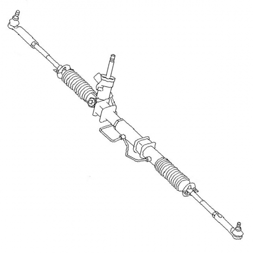 Рейка рулевая Subaru Impreza '00-'07 (GD, GG) контрактная правый руль