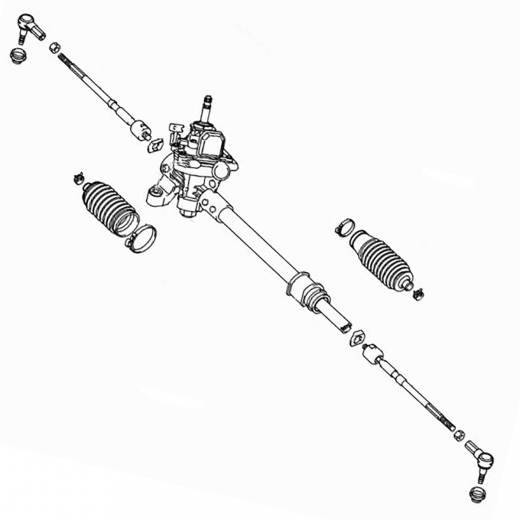Рейка рулевая Suzuki Swift '03-'10/ Swift '10-'17 контрактная правый руль 2WD