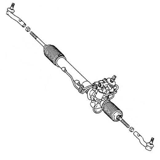 Рейка рулевая Toyota Celsior '94-'00 (UCF20, UCF21) контрактная правый руль 2WD