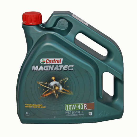 Масло моторное полусинтетическое 10W40 Castrol Magnatec R 4л.