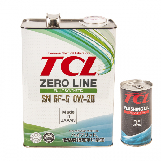 Масло моторное синтетическое 0W20 TCL Zero Line, SP, GF-6 4л.
