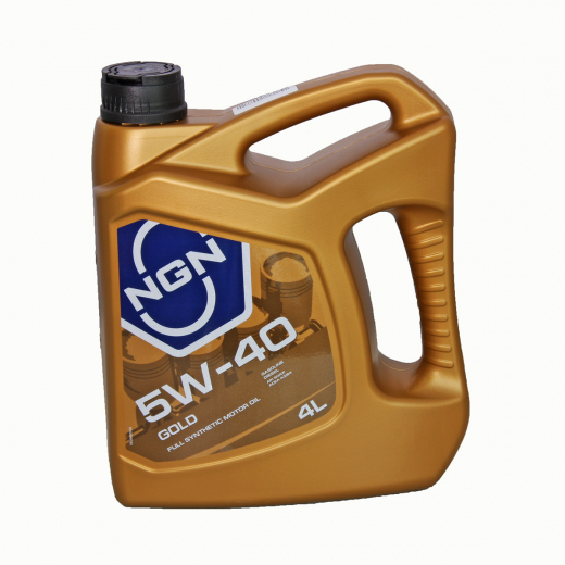 Масло моторное синтетическое 5W40 NGN V172085302, Gold 4л.