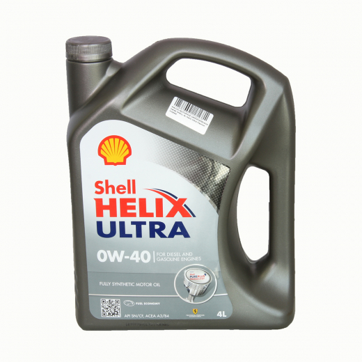Масло моторное синтетическое 0W40 Shell Helix Ultra 4л.