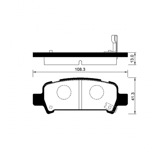 Колодки тормозные задние Bosch 0986424650 дисковые