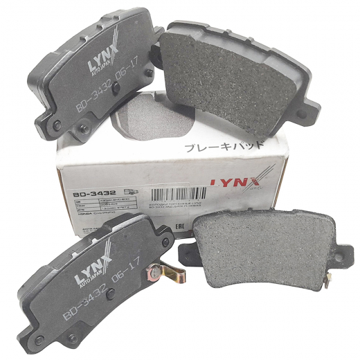 Колодки тормозные задние Lynx BD-3432 дисковые
