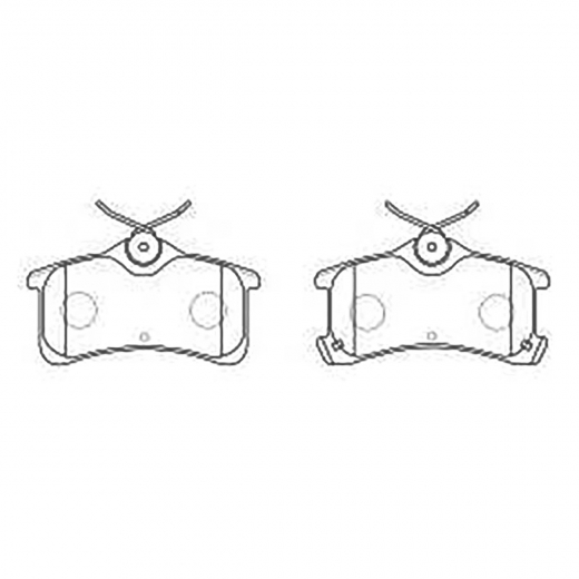 Колодки тормозные задние Just Drive JBP0179 дисковые