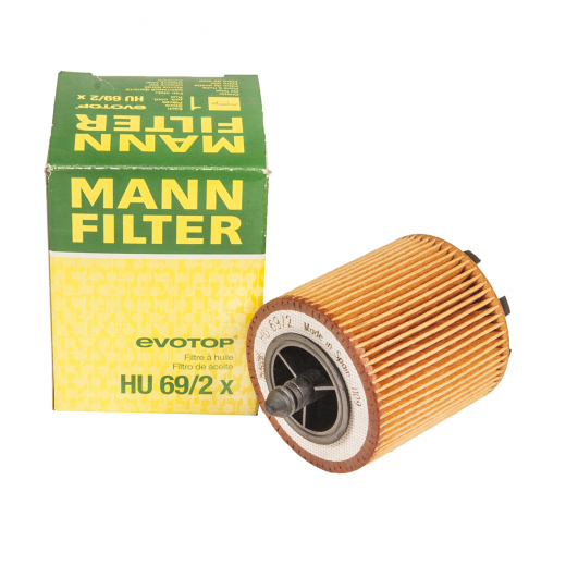 Фильтр масляный ДВС MANN HU69/2X картридж