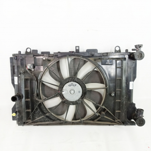 Радиатор охлаждения Toyota Allion '07-'21/ Premio '07-'25/ Wish '09-'17 (1NZ-FE, 2ZR-FE, 2ZR-FAE, 3ZR-FAE) CVT без охлаждения КПП контрактный в сборе